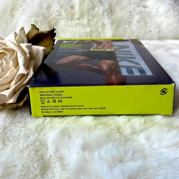 New with tag NIKE LUXE COTTON MODAL BOXER BRIEF EXTRA SOFT SWEAT WICKING comfort - Picture 6 of 6